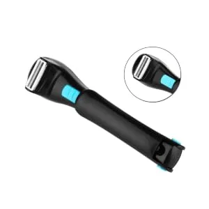 Electric Back Shaver Professional Razor Do-It-Yourself Grooming Design for Back Hair Removal (Black) - product information 2