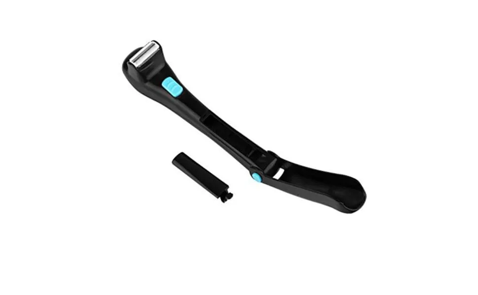 Electric Back Shaver Professional Razor Do-It-Yourself Grooming Design for Back Hair Removal (Black) - product information 4