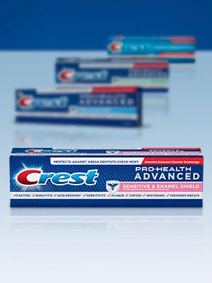 Crest Pro-Health Advanced Sensitive & Enamel Shield Toothpaste, 5.1 Ounce (Pack of 1) - Packaging May Vary - Crest Pro-Health Sensitive & Enamel Shield delivers on 8 key benefits dentists check for