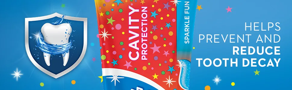 Crest Kid's Fluoride Anti-Cavity Toothpaste, Sparkle Fun Flavor, 4.6 Ounce - Crest Kids Sparkle Fun Toothpaste helps prevent and reduce tooth decay.