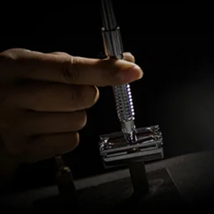 WEISHI Safety Razor Matte Black Butterfly Open Double Edge Adjustable Razor Matte Black - product information 4