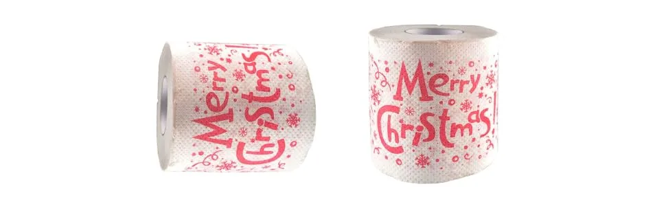 Toilet Tissue The Stocking Stuffers Chrismas Printed Paper Roll Paper Christmas - product information 1