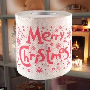 Toilet Tissue The Stocking Stuffers Chrismas Printed Paper Roll Paper Christmas - product information 3