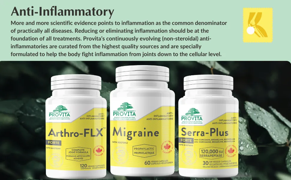 Provita Migraine - Natural Herbal Solution for Headaches Prevent & Reduce Severity of Migraines (60 Capsules) - product information 7