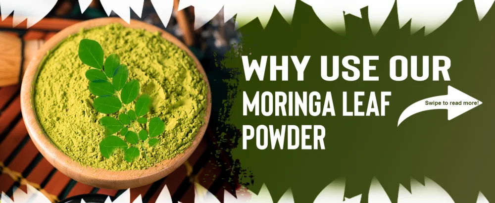 Grenera Organic Moringa Leaf Powder 240 Grams - Source of antioxidants/Source d'antioxydants - Grenera Moringa Leaf Powder