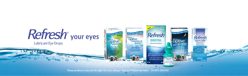 REFRESH Digital Eye Drops Ophthalmic Solution Dry Eye Relief Digital Screen Time Digital Fatigue - 10ml - Refresh Eye drops hydrate moisturize tired itchy