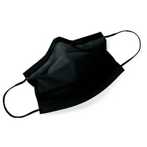 CURAD Black Mask with earloops. 50 masks/box - mask