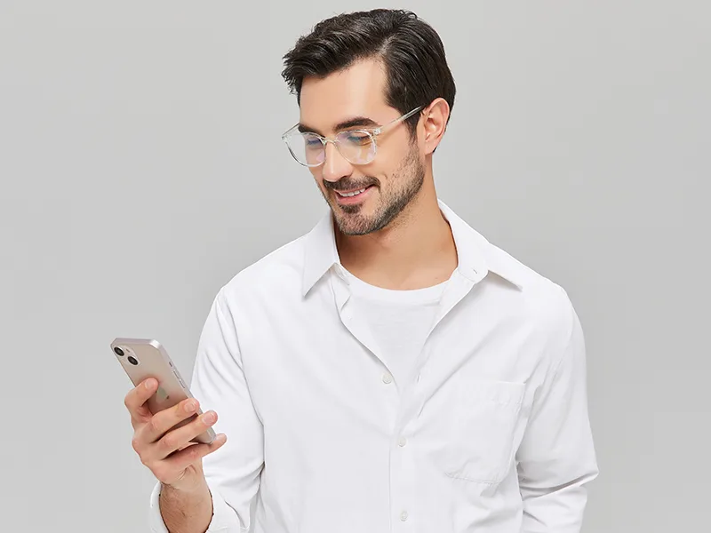 ANRRI Blue Light Blocking Glasses Anti Eye Strain Computer Glasses Filter UV400 Lightweight Frame Eyeglasses for Women Men A11 Tortoise - round frame glasses