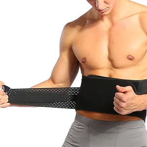 Back Support Belt Lower Back Brace with Double Adjustable Straps and Built-in Splints Grade Lumbar Belt for and Injury Prevention - Back Support Belt