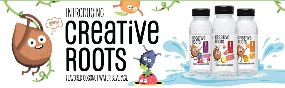 Creative Roots Peach Mango Naturally Flavored Coconut Water Kids Beverage (10 ct Pack, 8.5 fl oz Bottles) - product information 9
