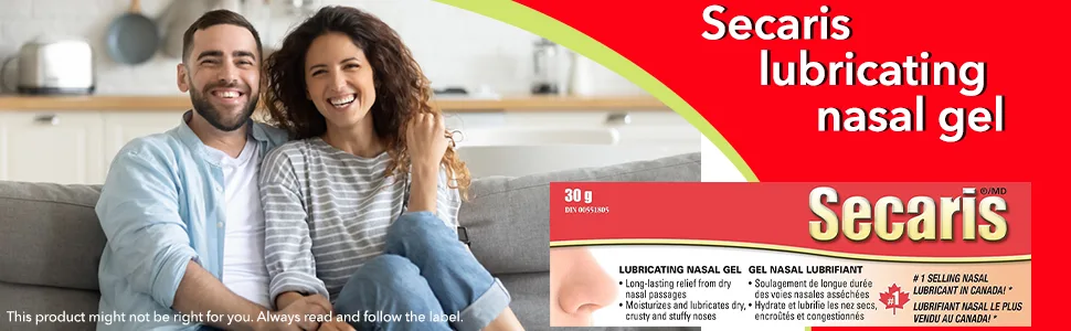 Secaris Lubricating Nasal Gel 30 g - Nasal Gel