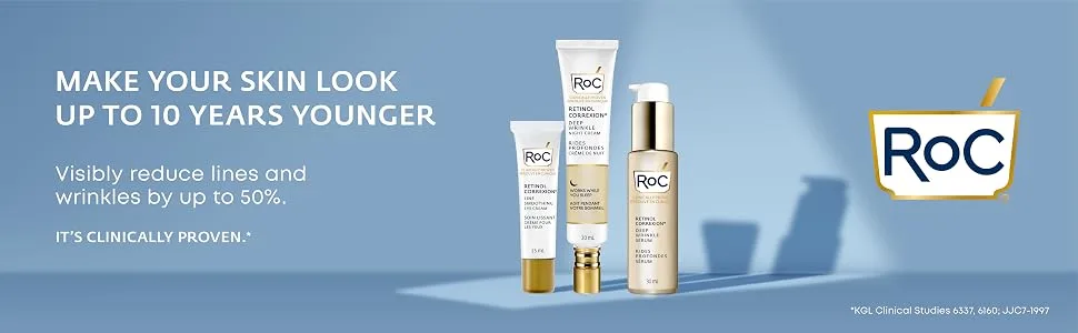 RoC Retinol Correxion Deep Wrinkle Night Cream White 30 ml. - RoC Retinol Correxion Deep Wrinkle Night Cream