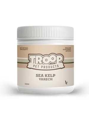 Troop Pet Products Sea Kelp Fully Natural Single Ingredient Digestive Supplement (350g) - Sea Kelp