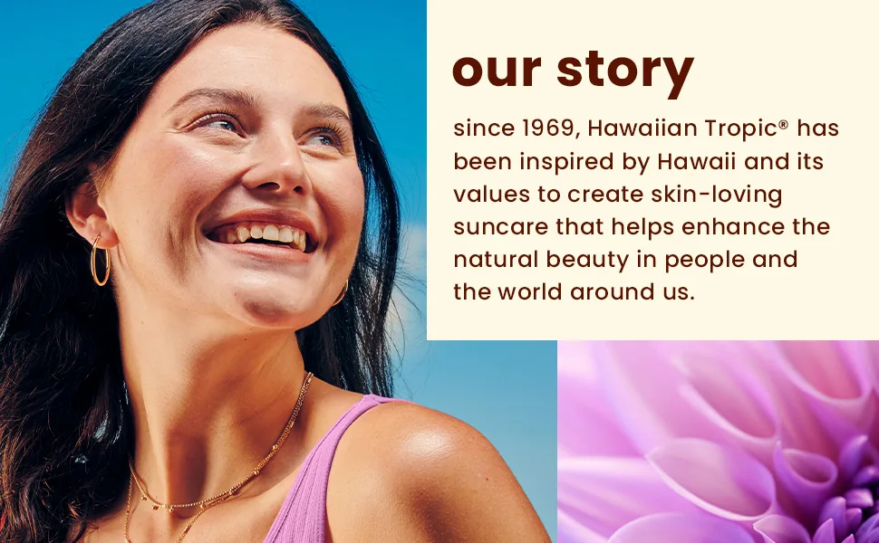 Hawaiian Tropic Silk Hydration Serum SPF 30 with Hyaluronic Acid - our story