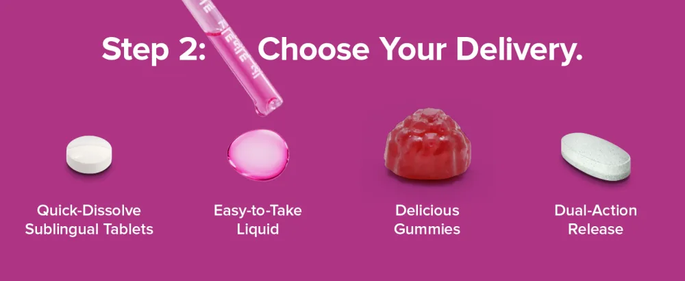 Webber Naturals Sleep Complex Gummies with 5 mg of Melatonin and Herbal Blend 60 Berry Flavoured Gummies For Sleep Support Vegan - Step 2 Choose Your Delivery