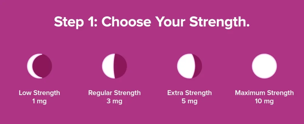 Webber Naturals Melatonin 5 mg Extra Strength 144 Quick Dissolve Tablets For Sleep Support Vegetarian 144 Melatonin - Step 1 Choose Your Strength