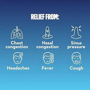 Mucinex Multi Action Liquid - Congestion Cold & Cough Solution - Cold &amp; Flu Symptoms