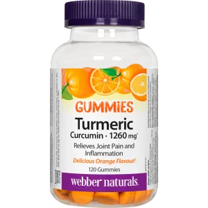 Webber Naturals Glucosamine with Turmeric 120 Tablets Digestion Joint and Antioxidant Support - webber naturals turmeric gummy joint care