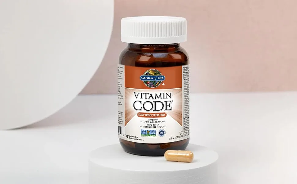 Vitamin Code Raw Iron - VC raw iron bottle shot