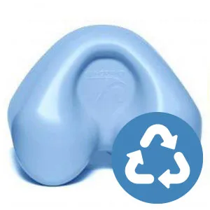 CranioCradle Sport DT (Deep Tissue) - Quality Neck, Back, Shoulder for Deep Tissue Massage, Myofascial Release & Physical Therapy - Lower & Upper Back Pain Relief - The CranioCradle Sport Deep Tissue is made of 100% recyclable material.
