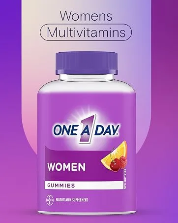 One A Day Men 50 Plus Multivitamin Gummies- Advanced Multivitamin Gummy with Brain Function & Immunity Support Formulated with Vitamins & Minerals for Men 50+ 130 Gummies - Womens Multivitamins