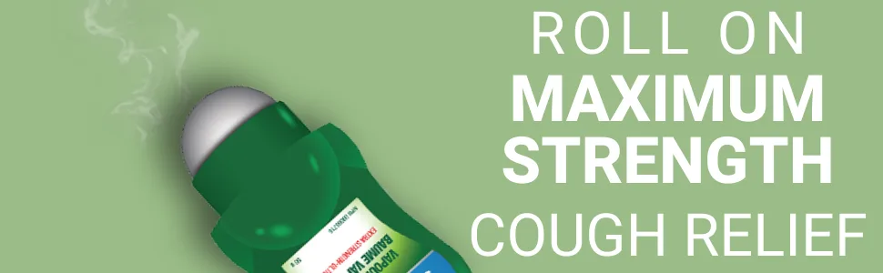 Mentholatum No Mess Natural Menthol Rub Roll On Vapourizing Rub Cough Suppressant & Nasal Decongestant 50g - roll on menthol