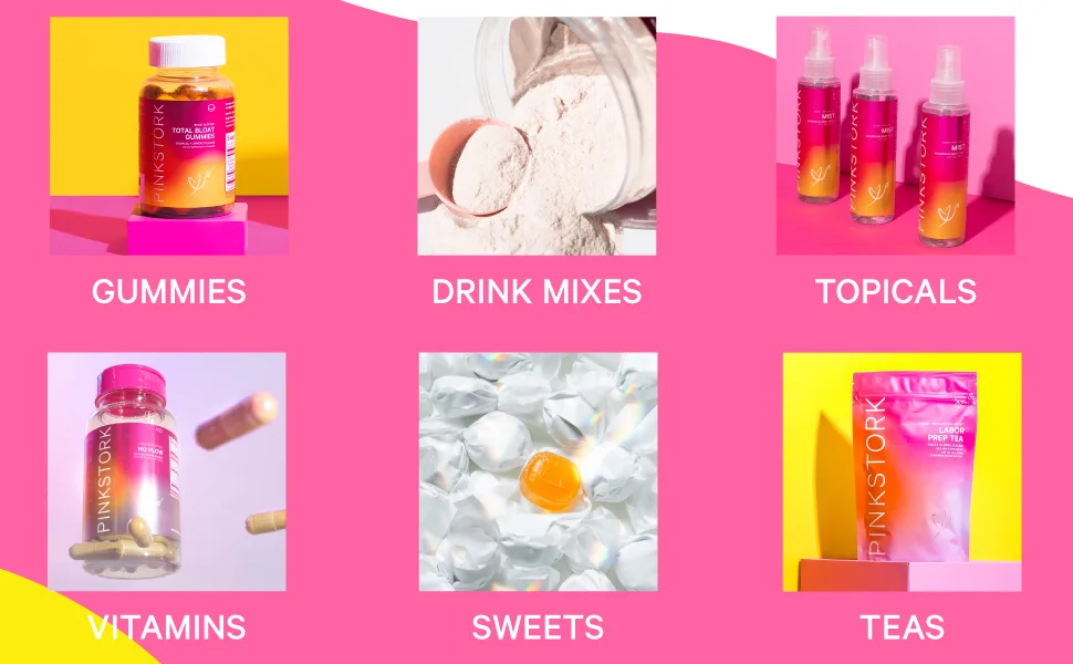 Pink Stork Total Lactation: Breast Feeding Essentials Lactation Supplements for Increased Breast Milk Women-Owned 60 Capsules - Pink Stork Womens Wellness Support