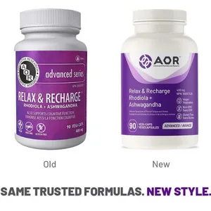 AOR - Relax & Recharge 90 Capsules - Rhodiola Rosea Extract and Ashwagandha Extract - Brain Memory Support Mood Support Concentration Energy Boost Reduce Cortisol Mental Focus and Immunity Support - product information 27