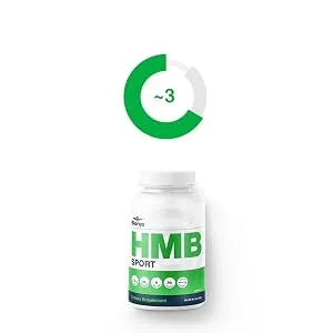 Blonyx HMB + Creatine Supplement - 3g Daily HMB for Enhanced Strength Power & Recovery Ideal for High-Intensity Athletes 30-Day Supply - hmb from supplement