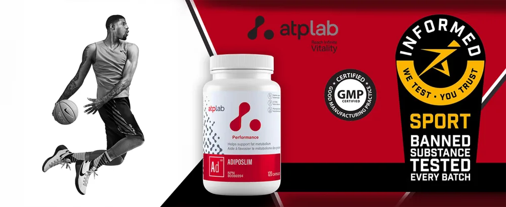 ATP LAB - AdipoSlim 120 Capsules - Elevate Your Energy-Burning Capacity -Fat Burner Supplements Muscle Recovery - B07SJPP7K1