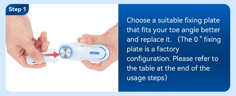 Tech Love Bunion Correctors for Women & Men Adjustable Knob Double Correction Toe Separator for Big Toe Relief Bunion Splints Hammer Toe Straightener with Silicone Pad Comfortable Effective (1PC) Blue - product information 17