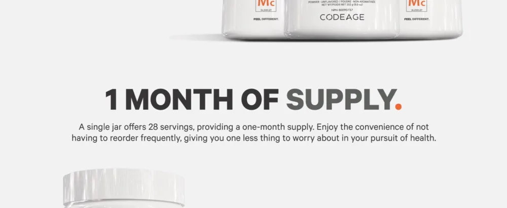Codeage Multi Collagen Protein Powder Hydrolyzed Type I II III V X Grass Fed All in One Super Bone Broth and Collagen 8.9 Ounces - Codeage multi collagen powder, multi collagen supplement, grass fed collagen supplement peptides