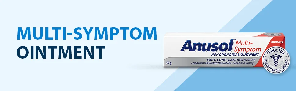 Anusol Multi-Symptom Hemorrhoidal Ointment Hemorrhoid Relief Cream 30g - Anusol MS 1