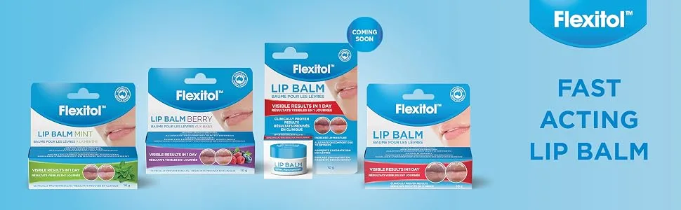 Flexitol Lip Balm - Best Balm for Dry and Chapped Lips in Canada Original - Flexitol, lip balm