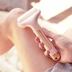 Finishing Touch Flawless Ice Roller for Face Neck and Body Rose Gold - Flawless Finishing Touch Ice Roller