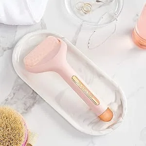 Finishing Touch Flawless Ice Roller for Face Neck and Body Rose Gold - Flawless Finishing Touch Ice Roller