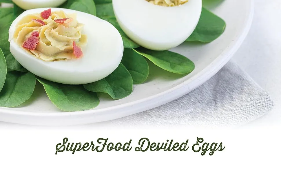 Prairie Naturals Organic Fermented Wheatgrass Juice Powder - 150 Gram - Superfood Deviled Eggs Recipe