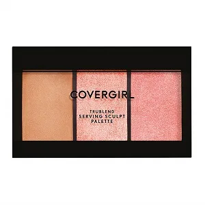 COVERGIRL TruBlend Serving Sculpt Contour Palette, Bloom Babe 500, 0.22 Ounce - eafvs