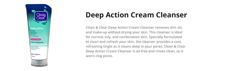 Clean & Clear Deep Action Exfoliating Scrub 198g - Clean and Clear