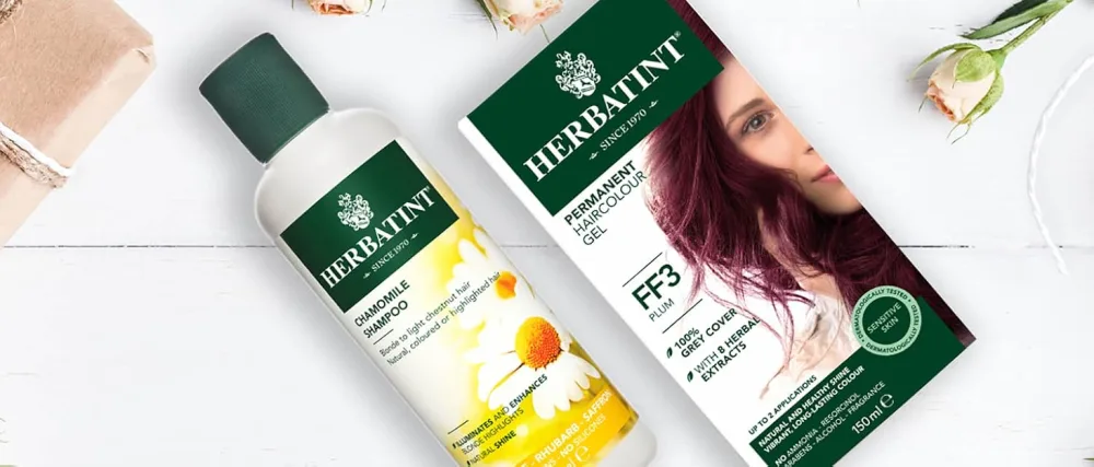 Herbatint Hydrate Shampoo - 97% Natural Restores Moisture UV Protection Beetroot & Maca Vegan & Silicone-Free Formula 260mL - Herbatint