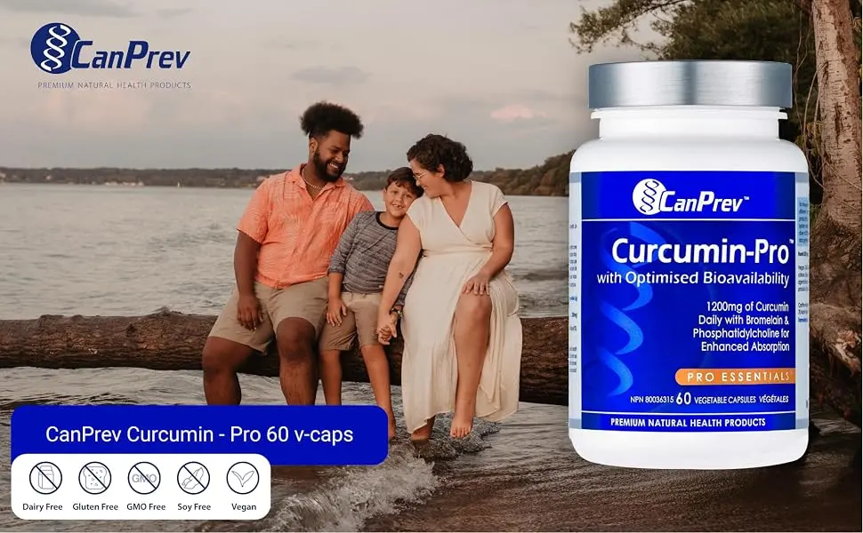 CanPrev Curcumin Pro | 60 v-caps l Relieves Joint-Related Inflammation - product information 22