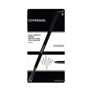 COVERGIRL Easy Breezy Brow Micro-Fine + Define Pencil, Soft Brown, 0.003 Oz SOFT BROWN 1 Count (Pack of 1) - product information 1