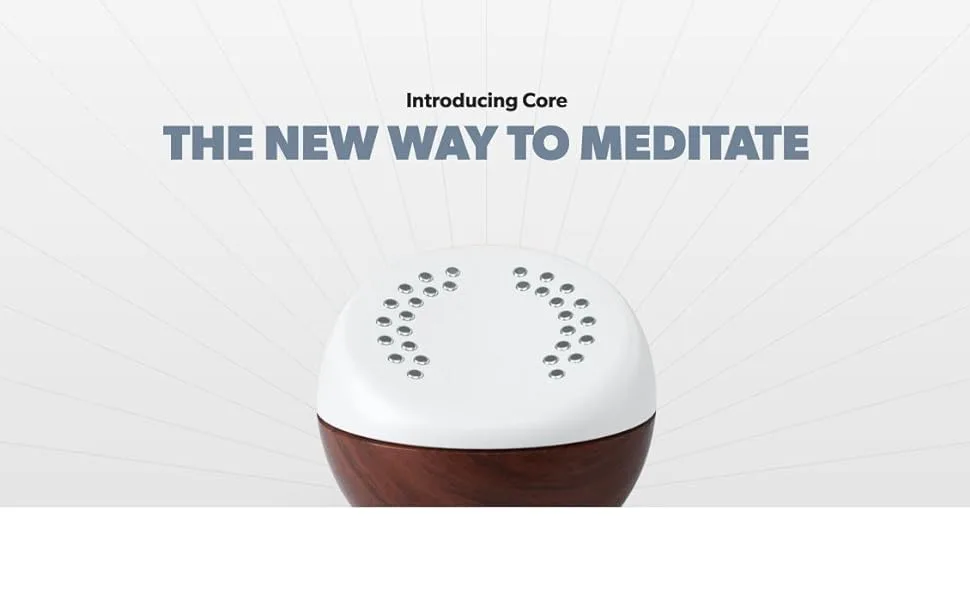 Core Meditation Trainer: Meditation Device for Relaxation, Stress Relief, and Anxiety Relief with Built in Mental Health Wellness App (Premium) - A New Way to Meditate