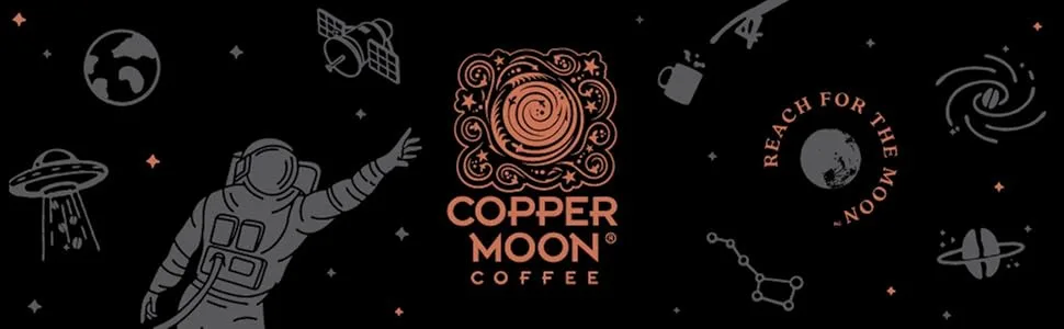 Copper Moon Whole Bean Coffee, Medium Roast, Southern Pecan Blend, 2 Lb 2 Lbs. Southern Pecan - Copper Moon Coffee Reach For The Moon Arabica bagged K-Cups K Cups premium Roast