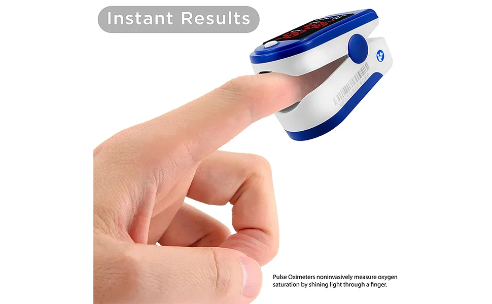 Contec Finger Tip Pulse Oximeter - Blood Oxygen Saturation (SpO2) and Pulse Rate Monitor - Portable LED Display - cardiovascular,pulse,oximeter