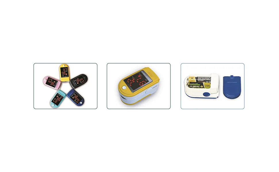 Contec Finger Tip Pulse Oximeter - Blood Oxygen Saturation (SpO2) and Pulse Rate Monitor - Portable LED Display - cardiovascular,pulse,oximeter