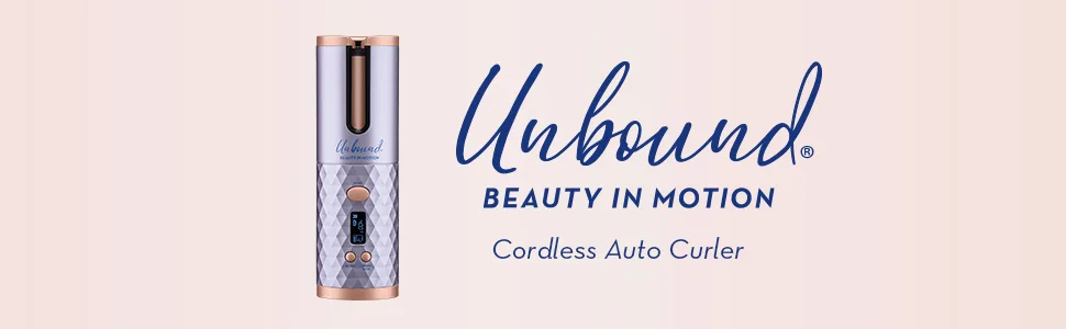 Conair Unbound Cordless Auto Curler - Rechargeable Auto Curler For Curls or Waves AUTO CURLER STANDARD SIZE - CONAIR UNBOUND AUTO CURLER CORDLESS CURLER TRAVEL CURLER RECHARGEABLE CURLING IRON
