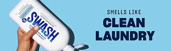 Swash Smells Like Clean Laundry Liquid Laundry Detergent from Whirlpool Corporation - swash
