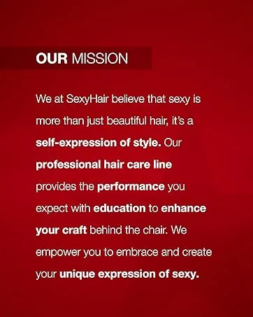 SexyHair Style Protect Me Hot Tool Protection Spray 4.2 Oz | Thermal Protection | Up to 78% Breakage Reduction | Light Hold - Our Mission
