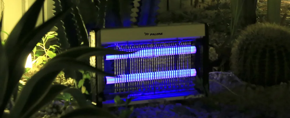 PALONE Indoor Bug Zapper Light can Lure Mosquitoes to Produce Electric Shocks Effectively Protect Food from Fly for Kitchen Dinging Room Black - BUG ZAPPER